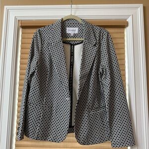 Liverpool Black and White Women's Blazer NWOT